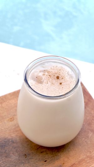 Horchata  at Umi Vegan  in Playa Del Carmen