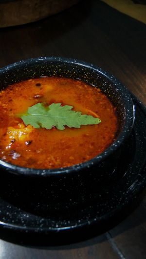 Chilpachole de hongos  at Umi Vegan  in Playa Del Carmen