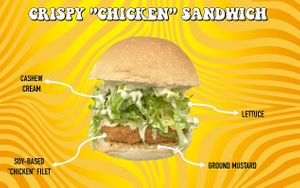 The closest competitor of the Bahn Mi for the "best seller" spot is their vegan Crispy "Chicken" Sandwich. Their signature cashew cream makes this popular American dish a must try at Pacha Roots in Miami