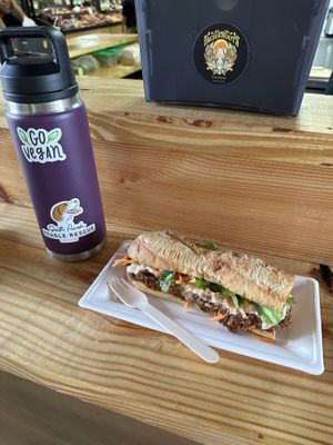 Bahn mi  at Pacha Roots in Miami