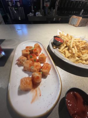 $11 for the tofu seen here. That’s insane  at Saucony Creek Brewing in Kutztown