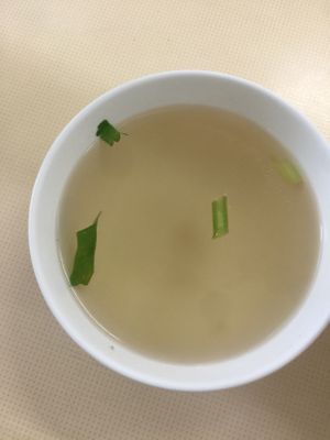 Soup at Sutunthip Vegetarian Food in Bangkok