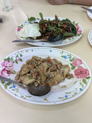   at Sutunthip Vegetarian Food in Bangkok