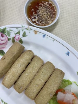 Tofu   at Sutunthip Vegetarian Food in Bangkok