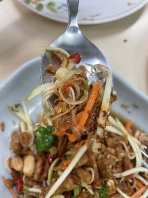   at Sutunthip Vegetarian Food in Bangkok