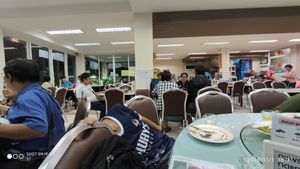 Inside at Sutunthip Vegetarian Food in Bangkok