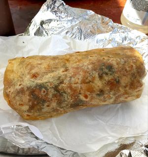 Vegan breakfast burrito at Fast N Fresh Mexican Grill in Simi Valley