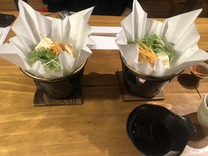 Tofu healthy vegan set part 1   at Koushi 紅絲 in Nara