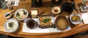  Tofu healthy set part 2  at Koushi 紅絲 in Nara