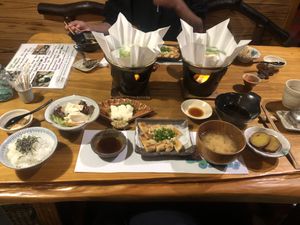 Full healthy meal set  at Koushi 紅絲 in Nara