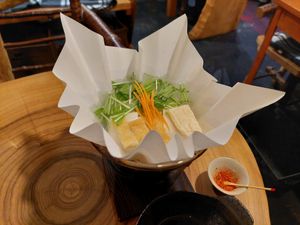 Hot pot at Koushi 紅絲 in Nara