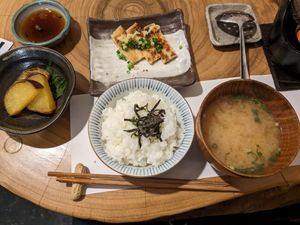 The fried sweet potato was also nice at Koushi 紅絲 in Nara