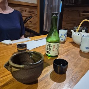 Sake at Koushi 紅絲 in Nara