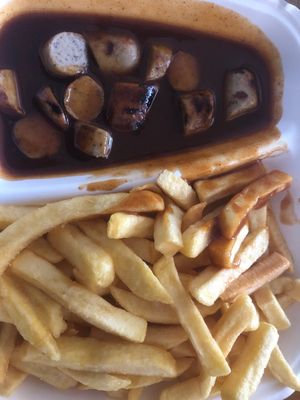 Vegane Currywurst   at hotwheel Catering in Roetgen
