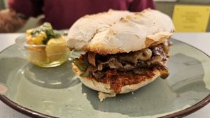 Llonget de gírgoles at Panorama Bar Bazar in Mallorca