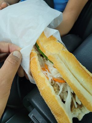 #5 vegan Bahn mi at Thien Dang Vegetarian in Garden Grove