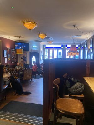 Bar  at Brass Monkey Leith in Edinburgh