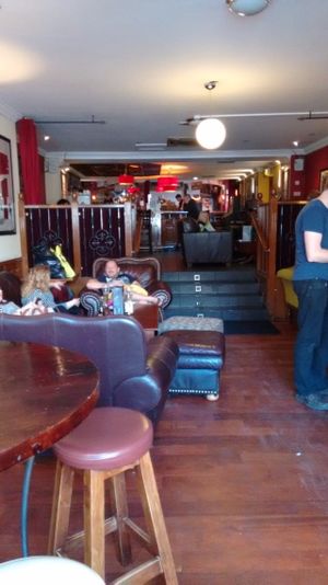 Good bar at Brass Monkey Leith in Edinburgh