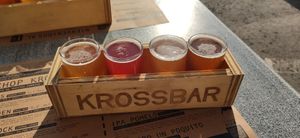 Nice local made craft beer selection at Krossbar in Santiago