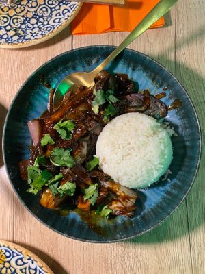 Setas y Berenjena at Max Russafa in Valencia