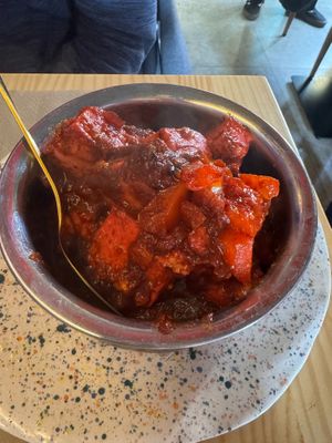 Tikka masala tofu at Max Russafa in Valencia