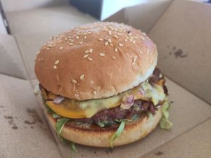 All Vegan Burger at The Burgr Factory - Dacia  in Bucharest