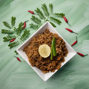 Thai Chilli Rice (Vegan) at Malaka Spice in Pune