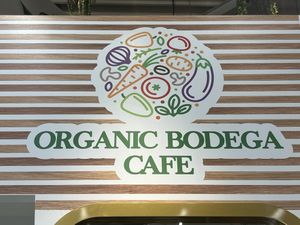   at Organic Bodega Cafe in Oranjestad