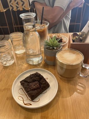   at Organic Bodega Cafe in Oranjestad