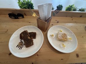   at Organic Bodega Cafe in Oranjestad