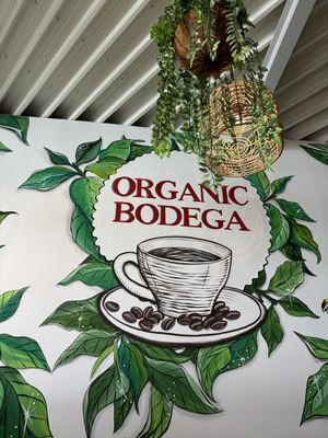   at Organic Bodega Cafe in Oranjestad