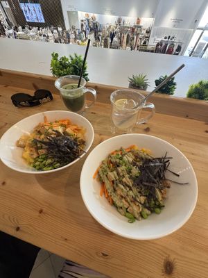   at Organic Bodega Cafe in Oranjestad