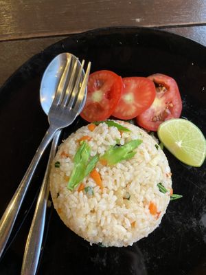 Stier Fried Rice   at Jigsaw Cafe in Koh Samui