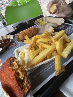   at Het Plein Fast Food in Zandvoort