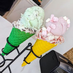 Vegan ice creams at Lick in Bakewell