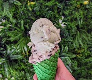 Mint and choc at Lick in Bakewell