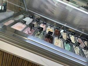 Range of flavours  at Lick in Bakewell