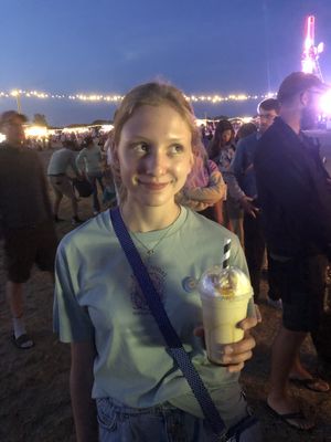 Salted caramel milkshake with maple syrup (£6).  at Lick in Bakewell