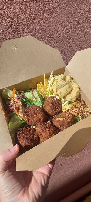  at Roots Cafe in Perranporth