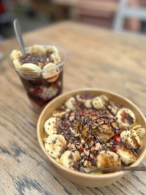   at Roots Cafe in Perranporth