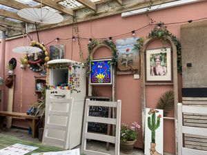   at Roots Cafe in Perranporth