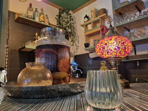 Home made ice tea at Yvonne & Nala in Geneva