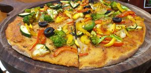 Cheese-less Pizza  at Meraki and Company in Raipur