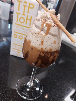 Special coffee at Breakfast with Flowers in Londerzeel