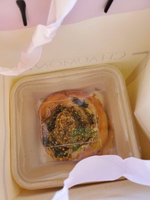 Jalapeno roll at Chaumont Bakery & Cafe in Santa Monica