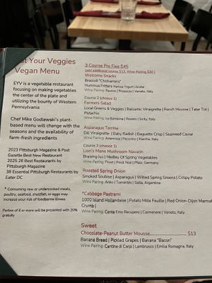   at EYV in Pittsburgh