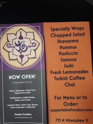  at Temple Goddess  in Milwaukee