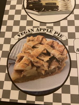 Tovaglietta menu dolci  at Walle's Burger in Turin