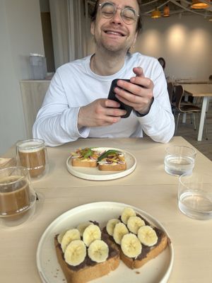 So happy   at Kawa Kitchen in Tokyo