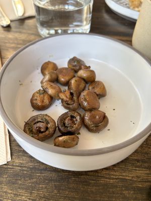 Complimentary shrooms  at Canopy Cafe  in Sydney